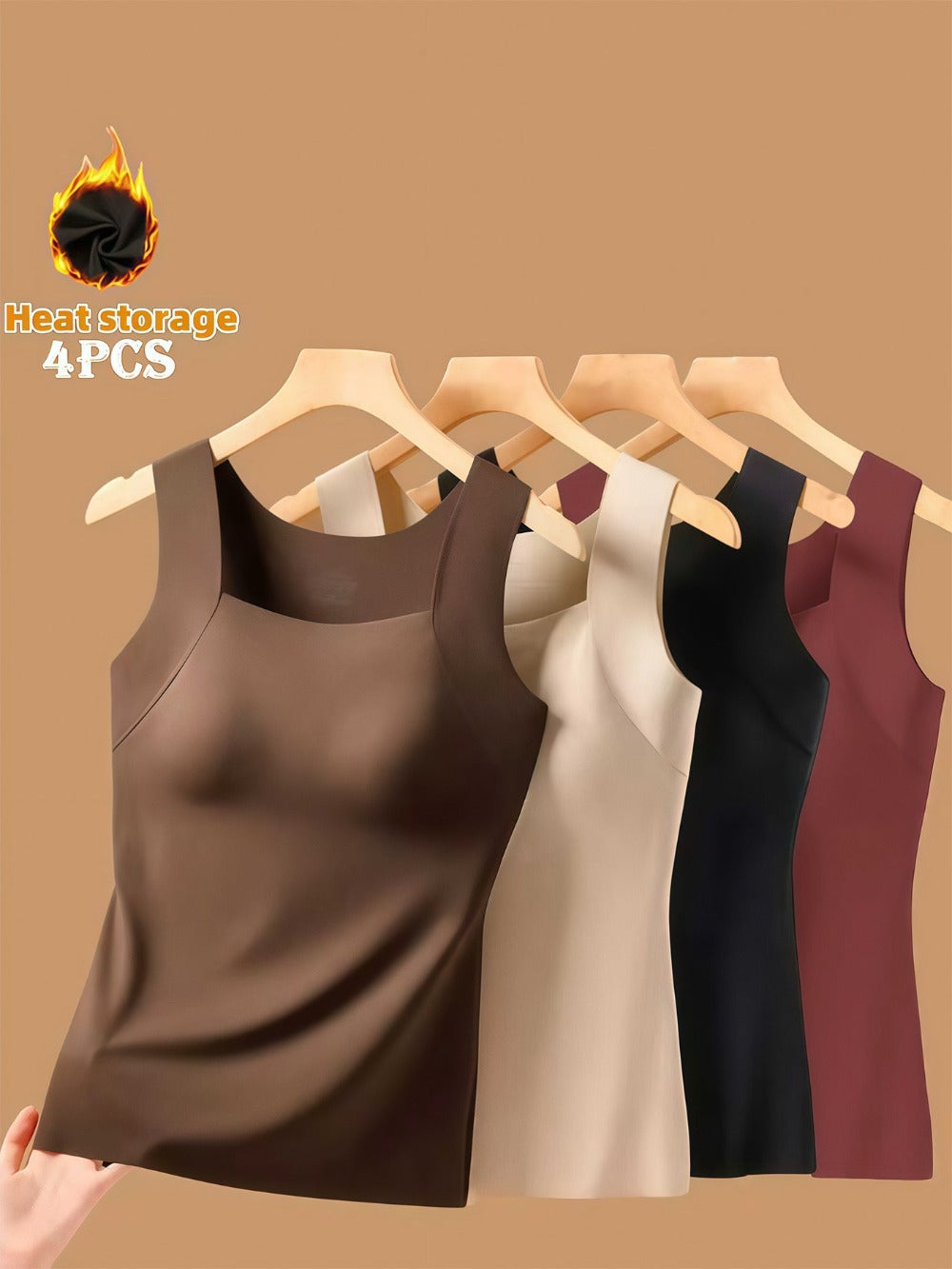 Women's Solid Color Tank Top - Sleeveless 445285