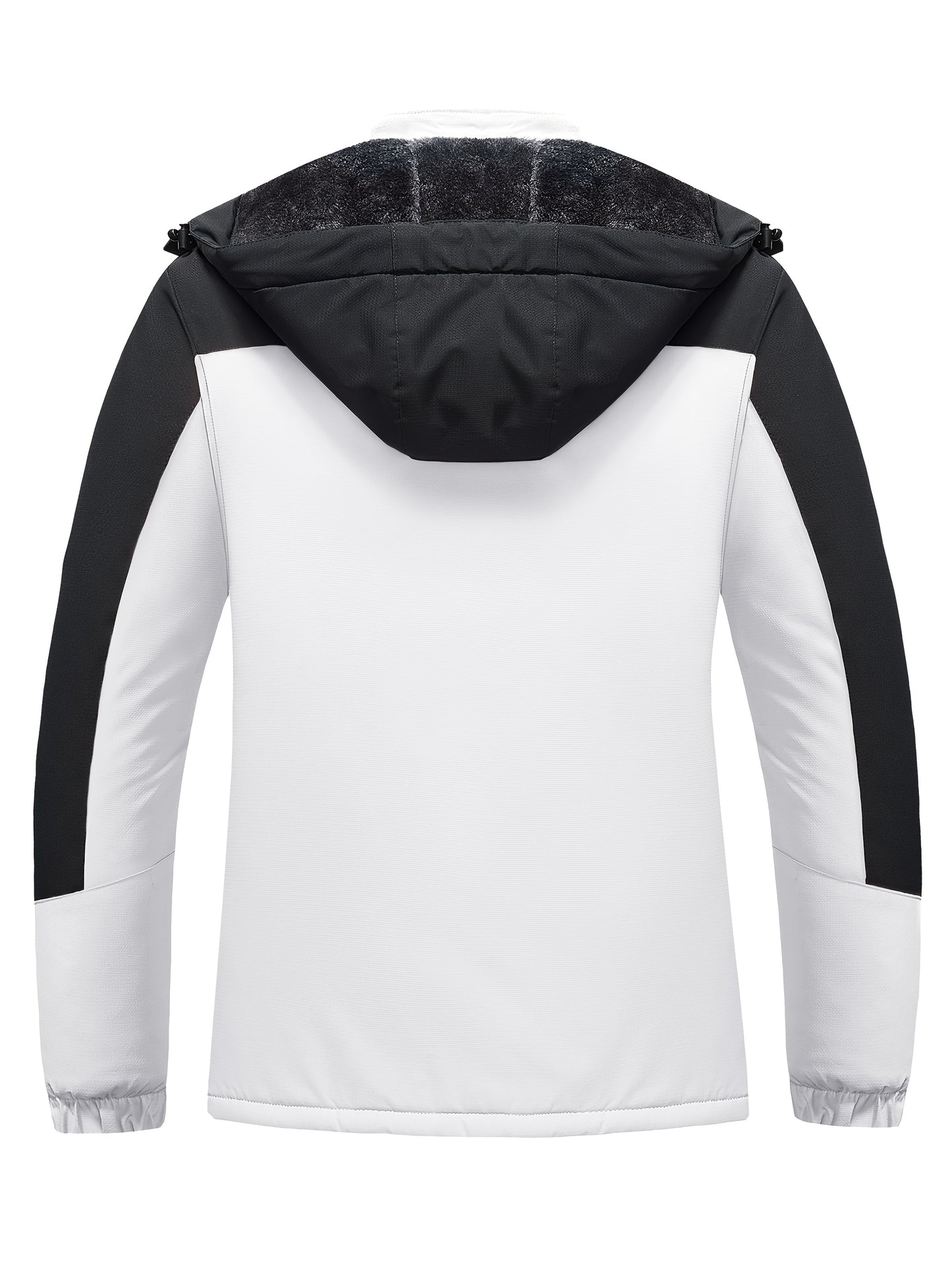 Women's Winter Ski Jacket - High Quality Soft-shell Hooded Jacket Windproof Detachable Hood Multi-pockets Warm Thickened Fleece Lined - Winter Outdoor Snow Sports Skiing Snowboarding Hiking Camping Daily Casual Wear Work Wear Rain Windbreaker