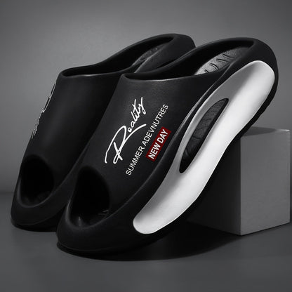 Men's Slippers - Non-Slip Sole & Breathable Comfort