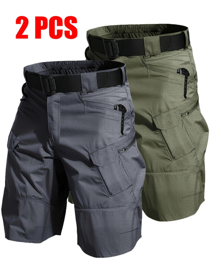 Men's Black+gray Shorts - product view 23