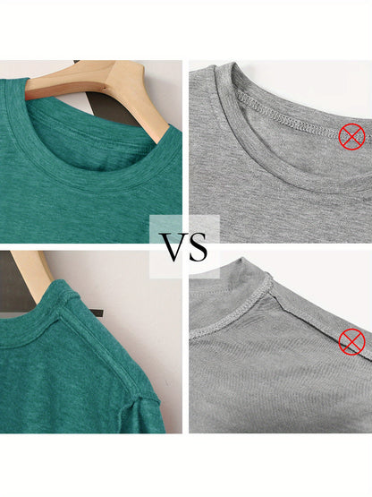 Ladies' Casual Summer T-Shirt - Women'S Knotted Hem Design with Graphic Print 'If I Shenan Once, I'll Shenanigan', Round Neck, Comfortable Fit for Everyday Wear and Sports, Fashion Street Style Tee