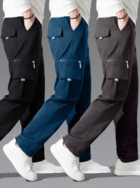 Black Dark Gray Royal Blue