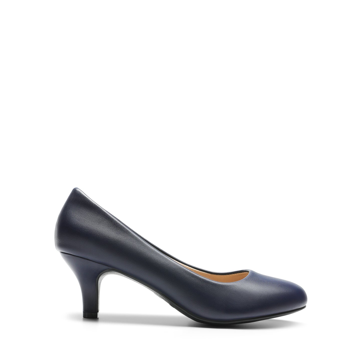 Women's Classic Dress Shoes Comfortable Low Heel Pump Shoes Solid Color Pumps