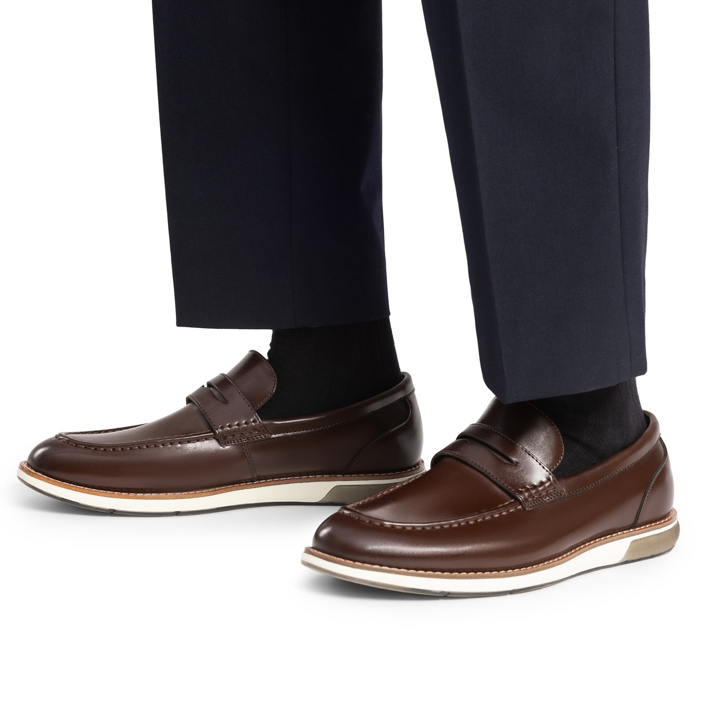 Men's Dress Penny Loafer Slip-on Shoes Comfortable Fit Long-Lasting Wear Easy Slip-On Classic & Smart Style