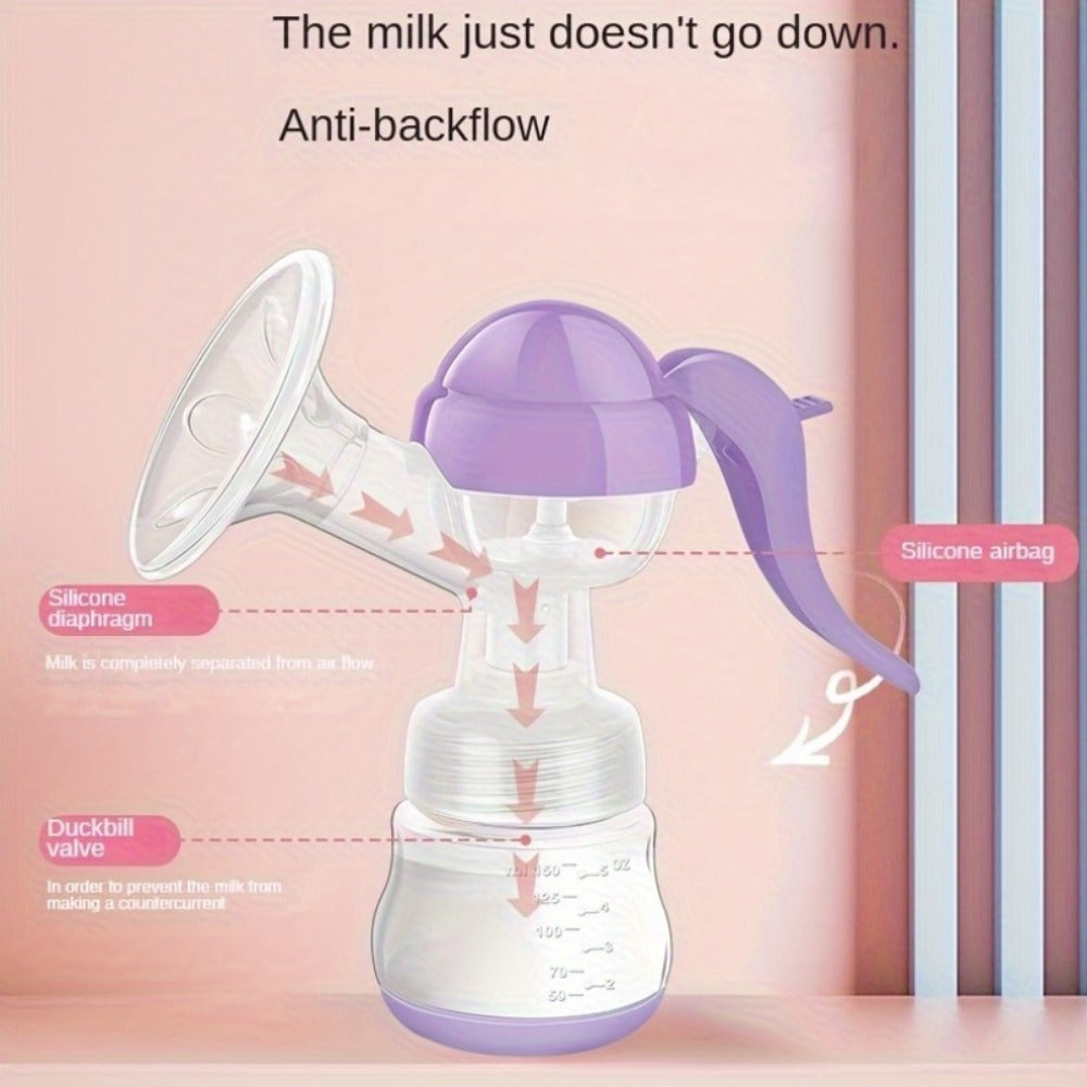 Breast Pump - Portable Manual Milk Collector
