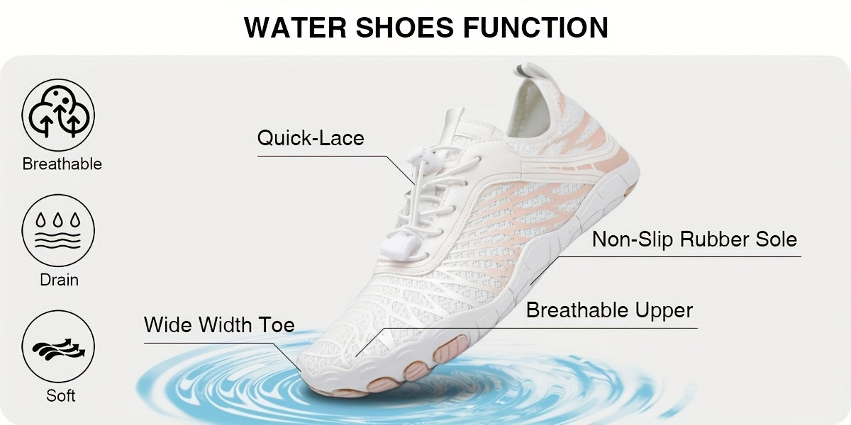 Outdoor Barefoot Shoes for Women Trail Running Breathable & Wide Toe Barefoot Footwear Sneakers, Women Shoes, White Shoes