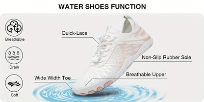 Outdoor Barefoot Shoes for Women Trail Running Breathable & Wide Toe Barefoot Footwear Sneakers, Women Shoes, White Shoes