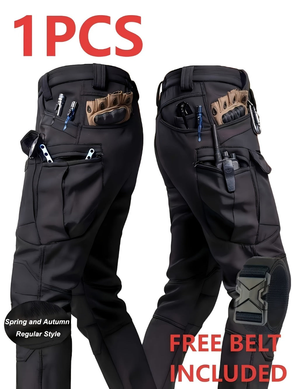 Men's Cargo Pants - Quick Dry With Pockets Weekend Style 426405