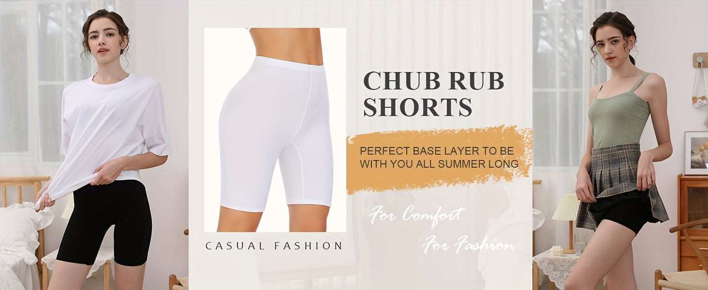 3-Pack Anti-Chafing Shorts Women Slip Shorts Smooth Tummy Control Shapewear Shorts for Under Dresses, Women'S Highwaisted Biker Yoga Running Shorts for Sports