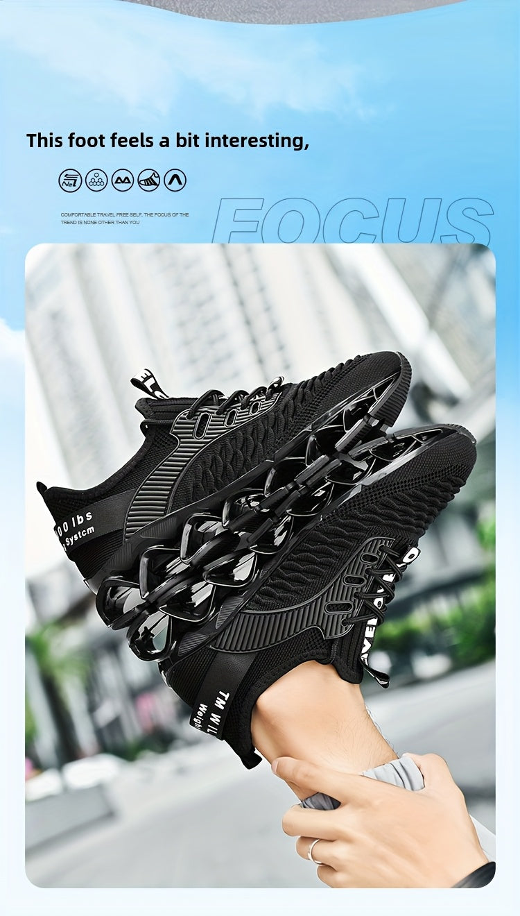 Hdoxse-Men'S Comfortable Breathable Fabric Running Shoes - Cool Design Outsole Men'S Running Shoes - Lightweight Breathable Mesh Shoes - Stable Support Walking Shoes - Men'S Fashion Shoes - Hiking Shoes