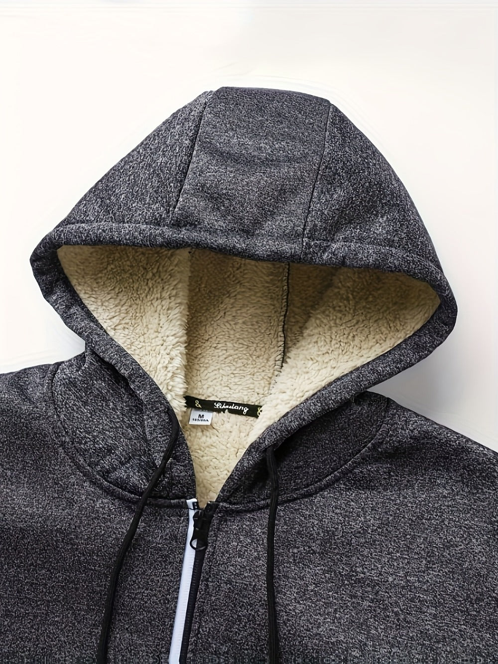 Men's Windproof Fleece Pullover Coat
