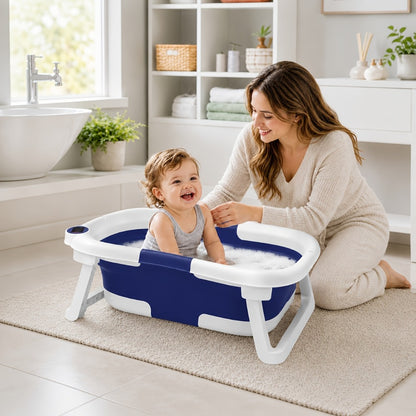 Baby Bathtub - Portable Foldable Travel Soft 3717