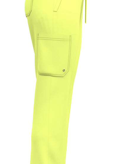 Scrub Pants for Women Jogger Pants with 5 Pockets Rib Waistaband Light Ultra Soft 4 Way Stretch 423