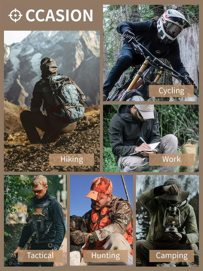 Men'S Tactical Cargo Pants - Quick-Dry Lightweight, Multi-Pocket Design, Regular Fit for Hiking, Camping, Outdoor Adventures (Belt Not Included), Hiking Pants, Adventure Clothing, Rugged Style, Scratch resistant Material, Utility Trousers