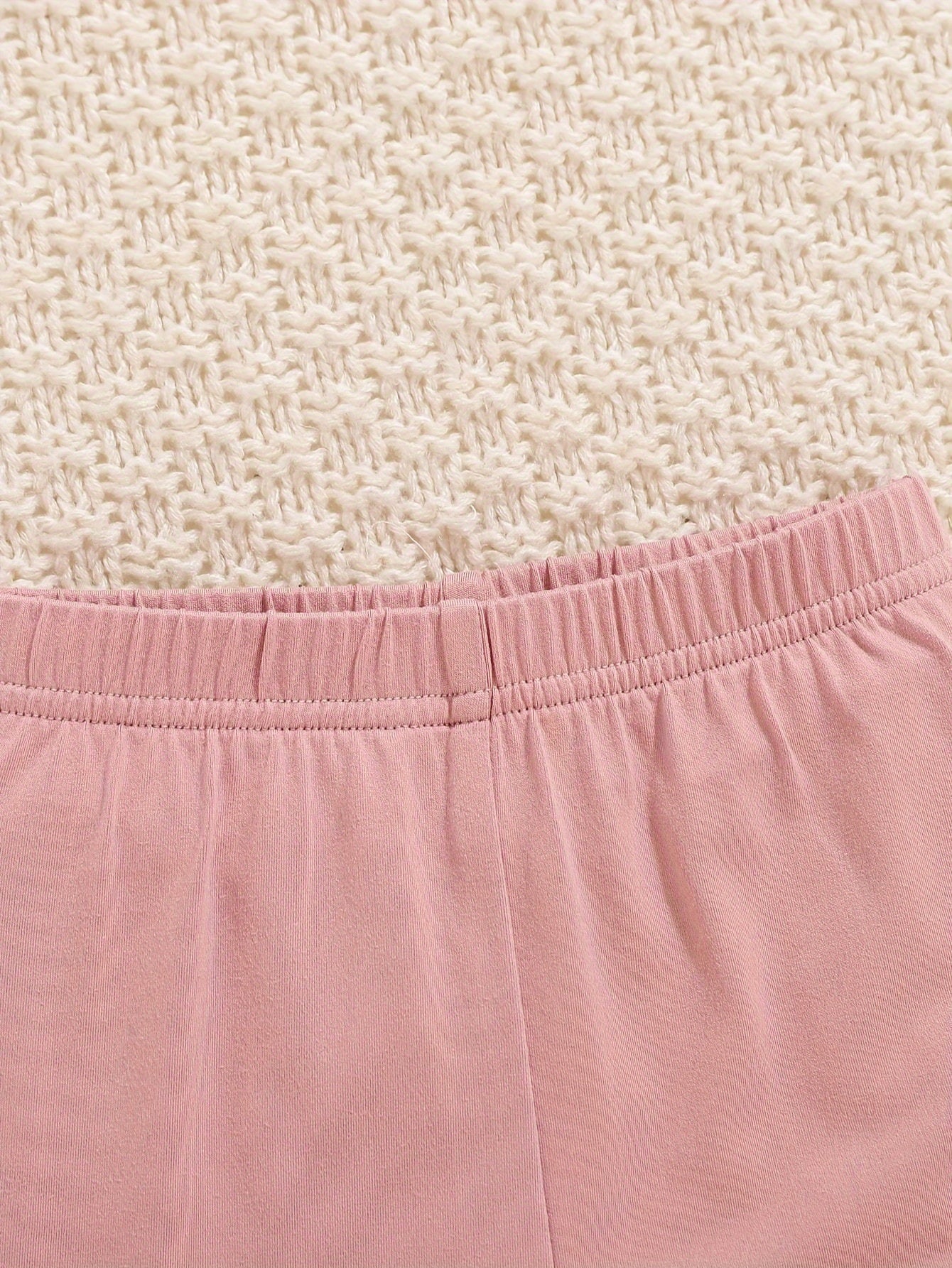 Girls' Rust Polyester Floral Printed Pants - product view 8