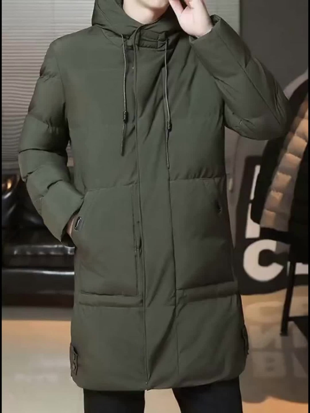 Men's Versatile Pullover Coat