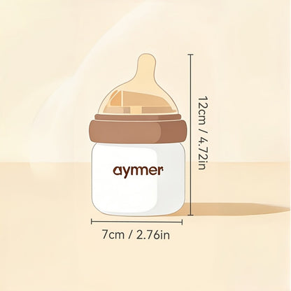 Anti-Colic Baby Bottle Set - Wide-Neck Leak-Resistant Design Style 8789