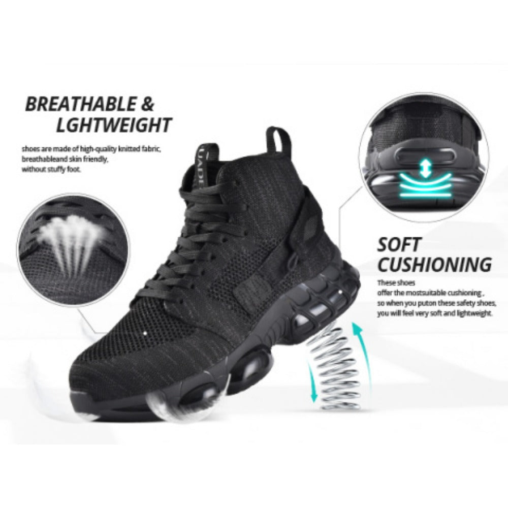 Men's Work & Safety Boots - Steel Toe Protection & Puncture Resistant 178789
