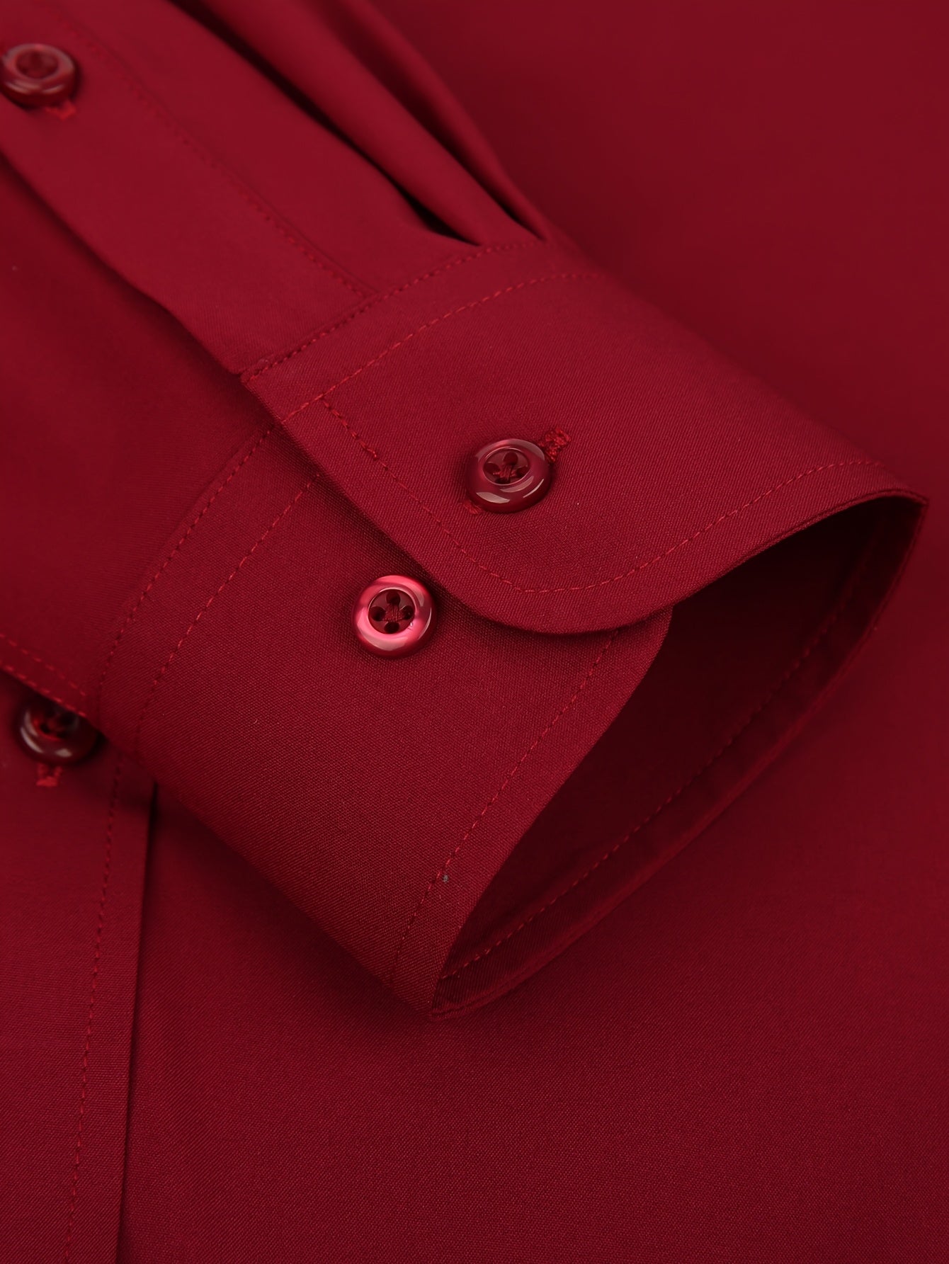 Men's Regular Fit Casual Button Shirts Long Sleeve Stretch Breathable Wrinkle Resistant Solid Work Weekend Wear