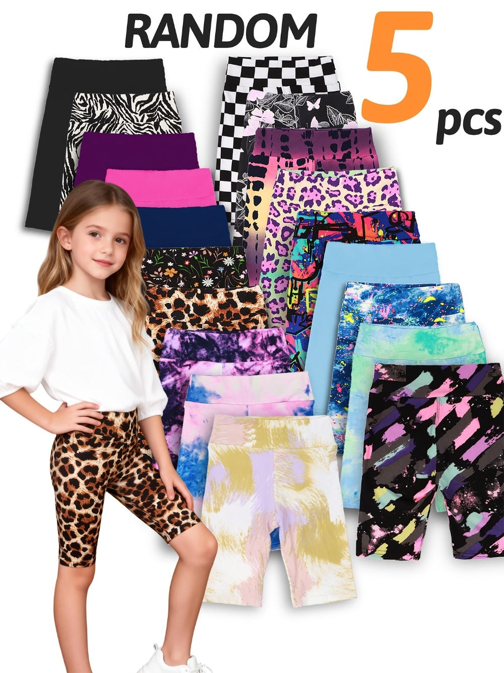 Girls' Casual Shorts - Summer 2501