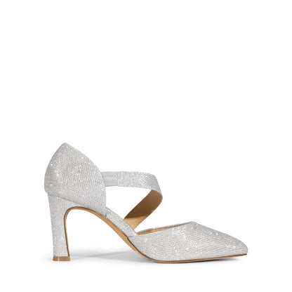 Women's High Heels Pumps Dress Closed Pointed Toe Comfortable D'Orsay Pumps Shoes for Work Office Wedding Dancing Closed Pointed Toe Stiletto D'Orsay Shoes for Wedding Party