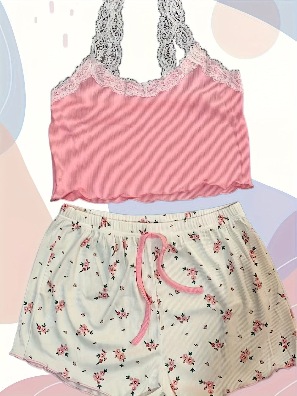 Women's Pajama Set - Sleeveless 084837