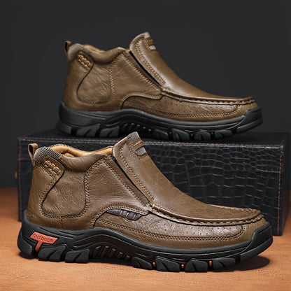 Men's Walking Shoes - Breathable Comfort & Cushioned Support