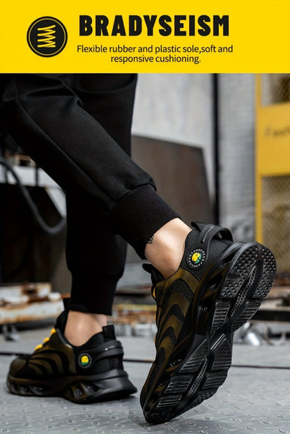 Men's Work & Safety Shoes - Steel Toe Protection & Puncture Resistant 420517