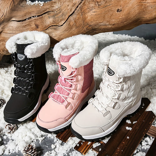 New Winter Outdoor Women's Shoes, Simple Upper, High Quality And Versatile, Light, Comfortable, Anti-slip And Wear-resistant Women's Snow Boots for Outerwear
