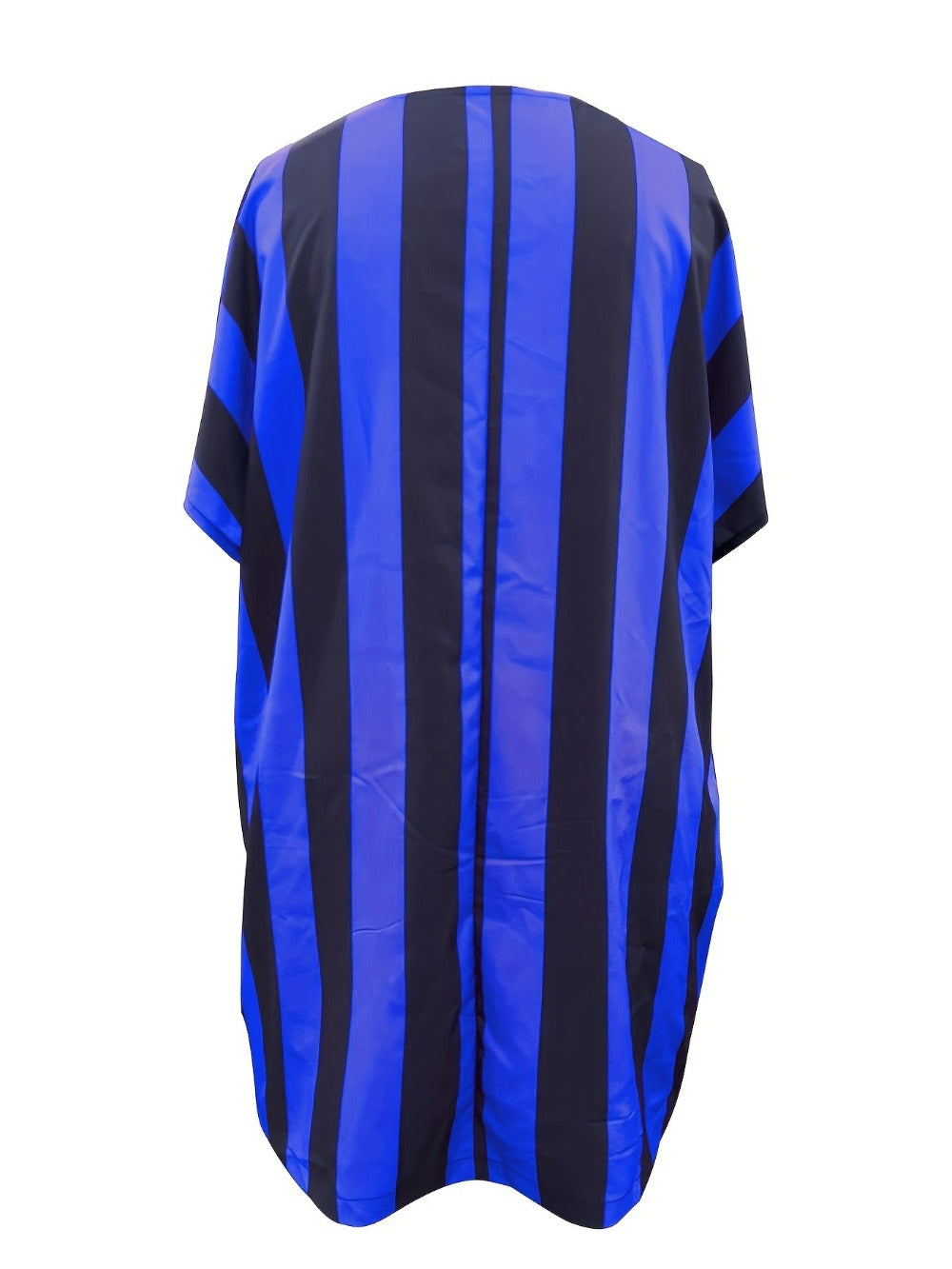 Women's Striped Casual Dress - Pocket Easy Styling