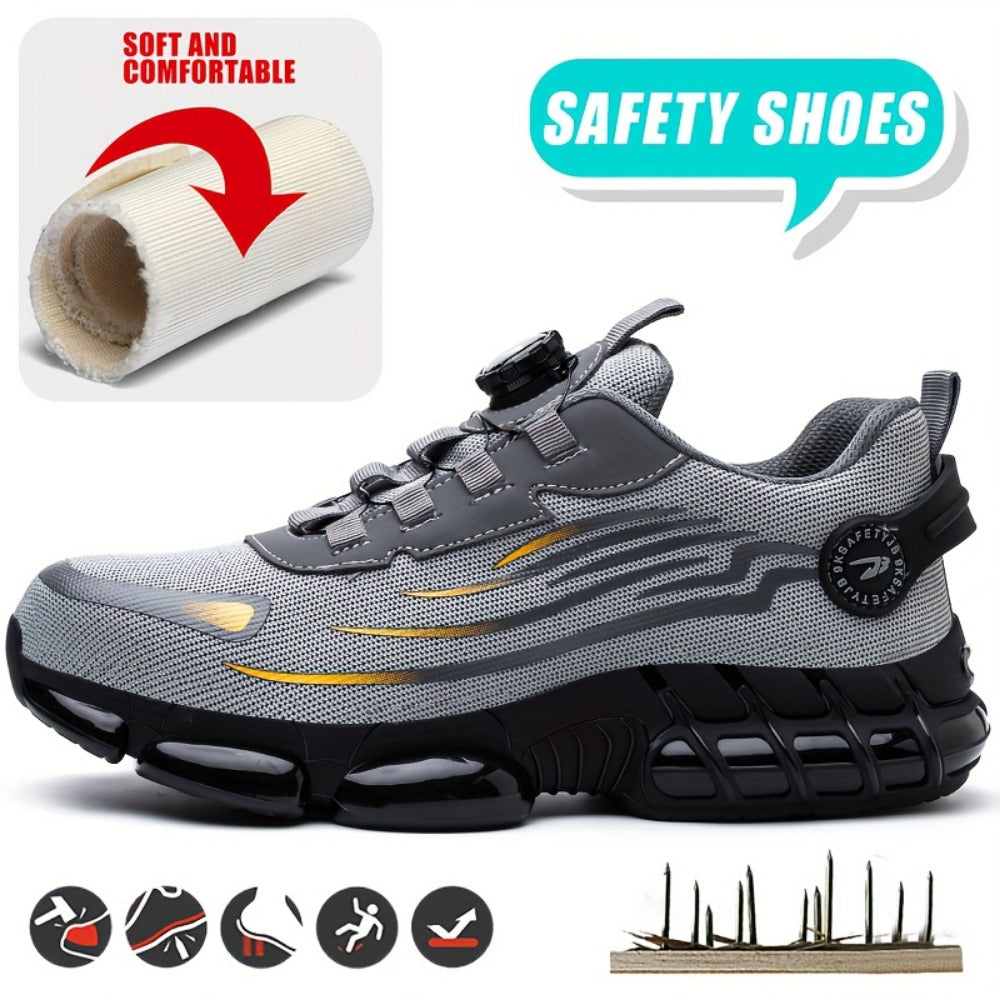 Men's Work & Safety Boots - Steel Toe Protection & Non-Slip Sole 239717