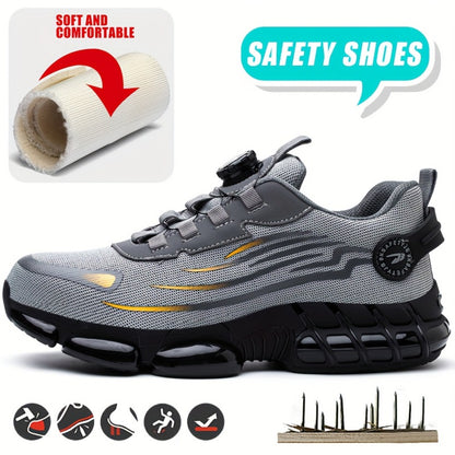 Men's Work & Safety Boots - Steel Toe Protection & Non-Slip Sole 239717