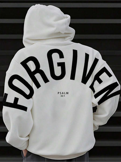 Forgiven Psalm 32:1 Hoodie - Material for Comfort And Breathability, Ideal for Casual And Sporty Outfits