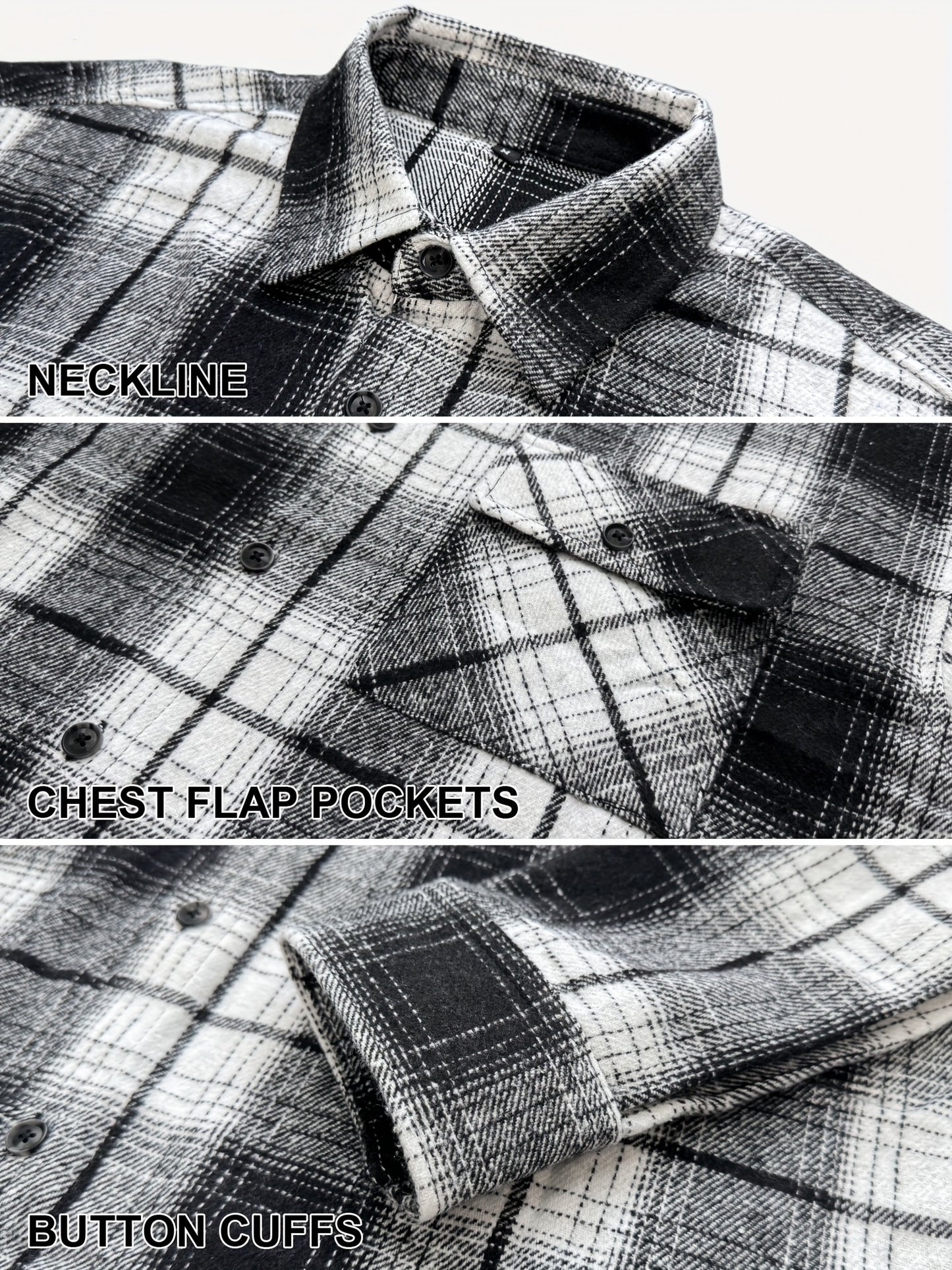 This Unisex, Retro-style Casual Shirt Features A Classic Plaid Design And A Minimalist Aesthetic. The Collared Design Makes It Suitable For Year-round Wear, And The Loose, Comfortable Fit Caters To Various Styling Needs. A Small Gift Is Included.