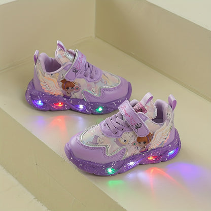 Girls Sneakers - Breathable Mesh & Non-Slip Sole 490469