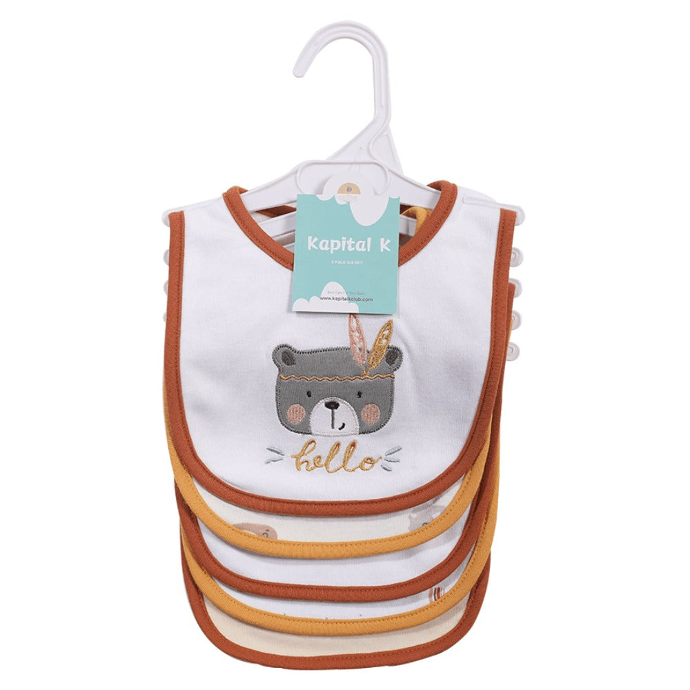 Baby Bib Set - Soft Absorbent Multipack Style 9973