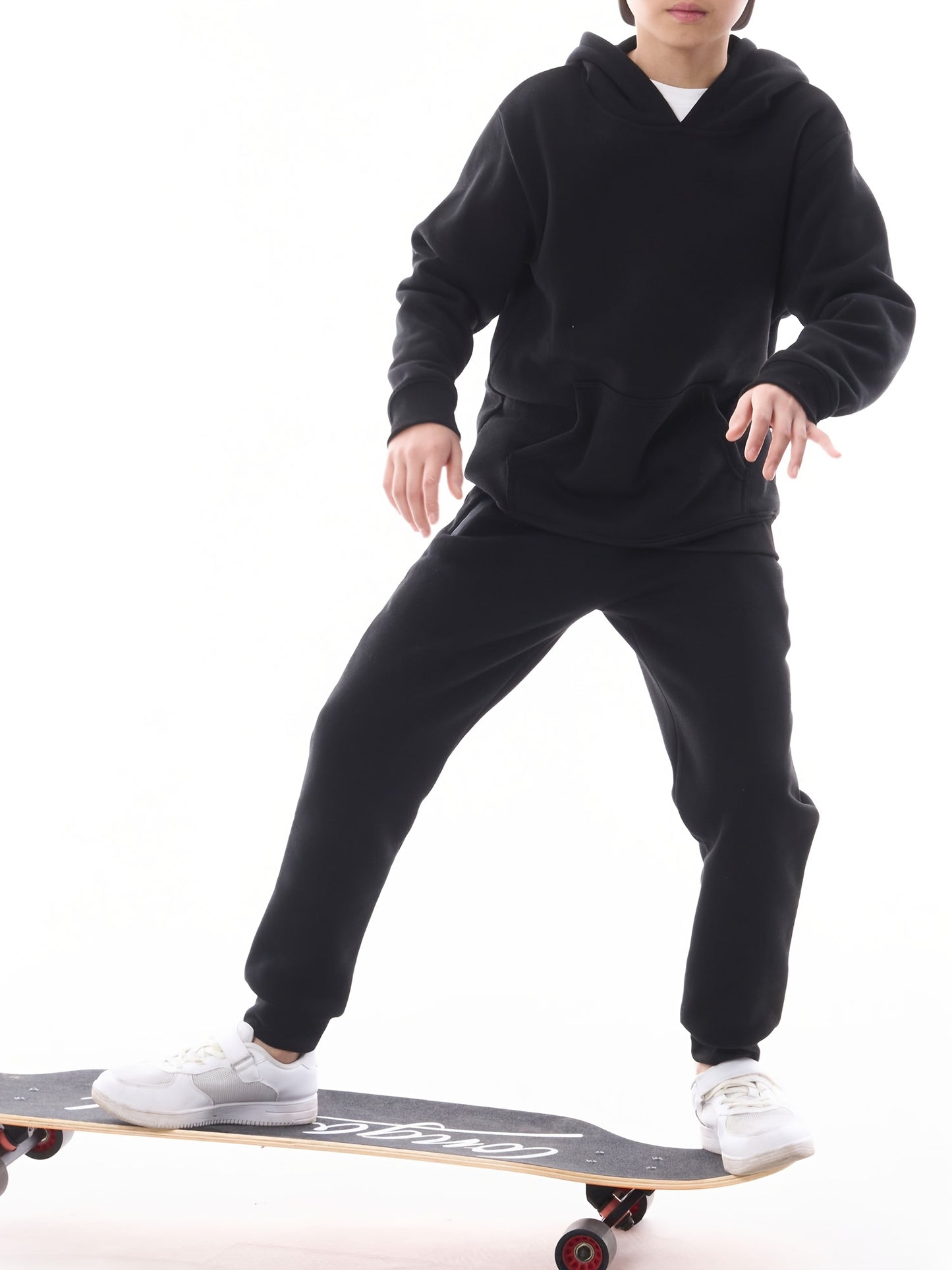 3Pk Boys Sweatpants Athletic Workout Kids Clothes Boys Joggers Pants with Zipper Pocket And Drawstring Size 4-20, Perfect for Outdoor
