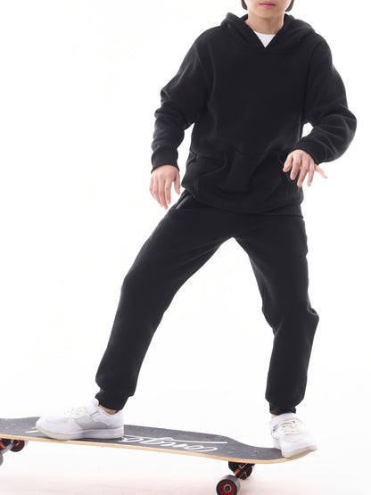 3Pk Boys Sweatpants Athletic Workout Kids Clothes Boys Joggers Pants with Zipper Pocket And Drawstring Size 4-20, Perfect for Outdoor
