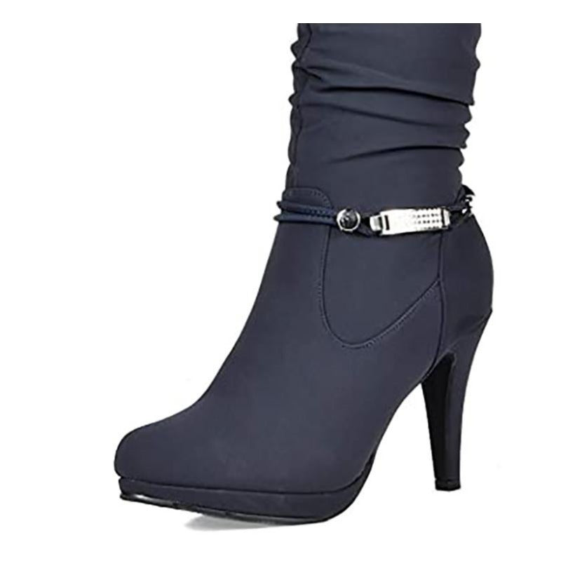 Women's High Heels Over The Knee Boots Thigh High Pointed Toe Stiletto Long Fall Sexy Boots Various Occasions Suitable for party, dance, shopping Casual Fashion Booties
