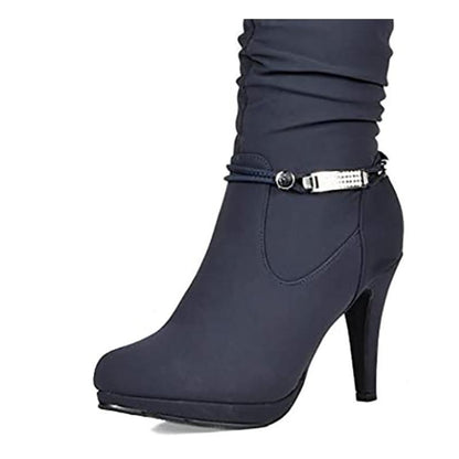 Women's High Heels Over The Knee Boots Thigh High Pointed Toe Stiletto Long Fall Sexy Boots Various Occasions Suitable for party, dance, shopping Casual Fashion Booties