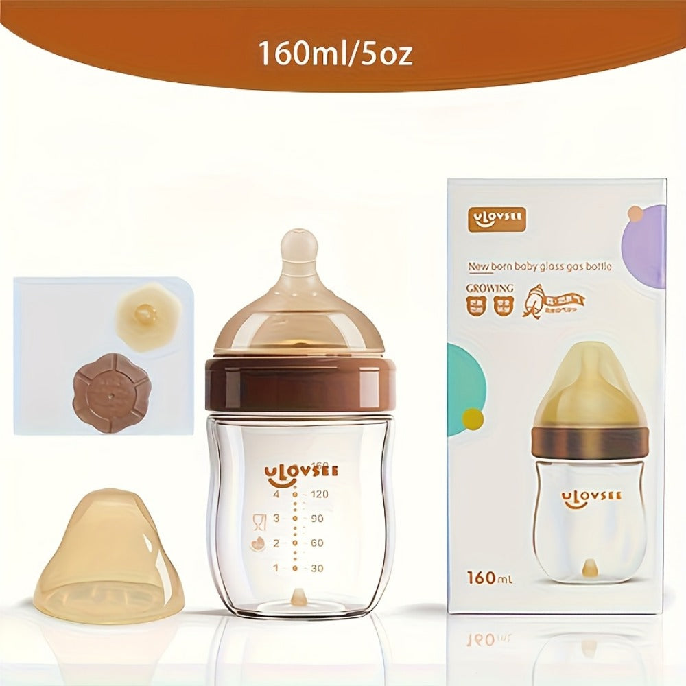 Baby Bottle - Glass 4Oz 8Oz Borosilicate