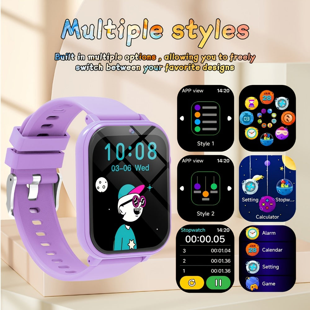 Kids Smart Watch with 12 Games, Camera & Step Counter