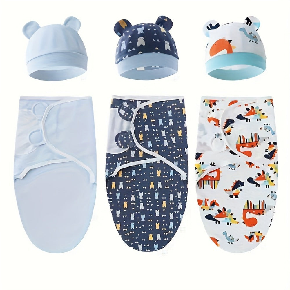 Baby Swaddle Sack - 3-pack Sacks Ergonomic Swaddles 5845