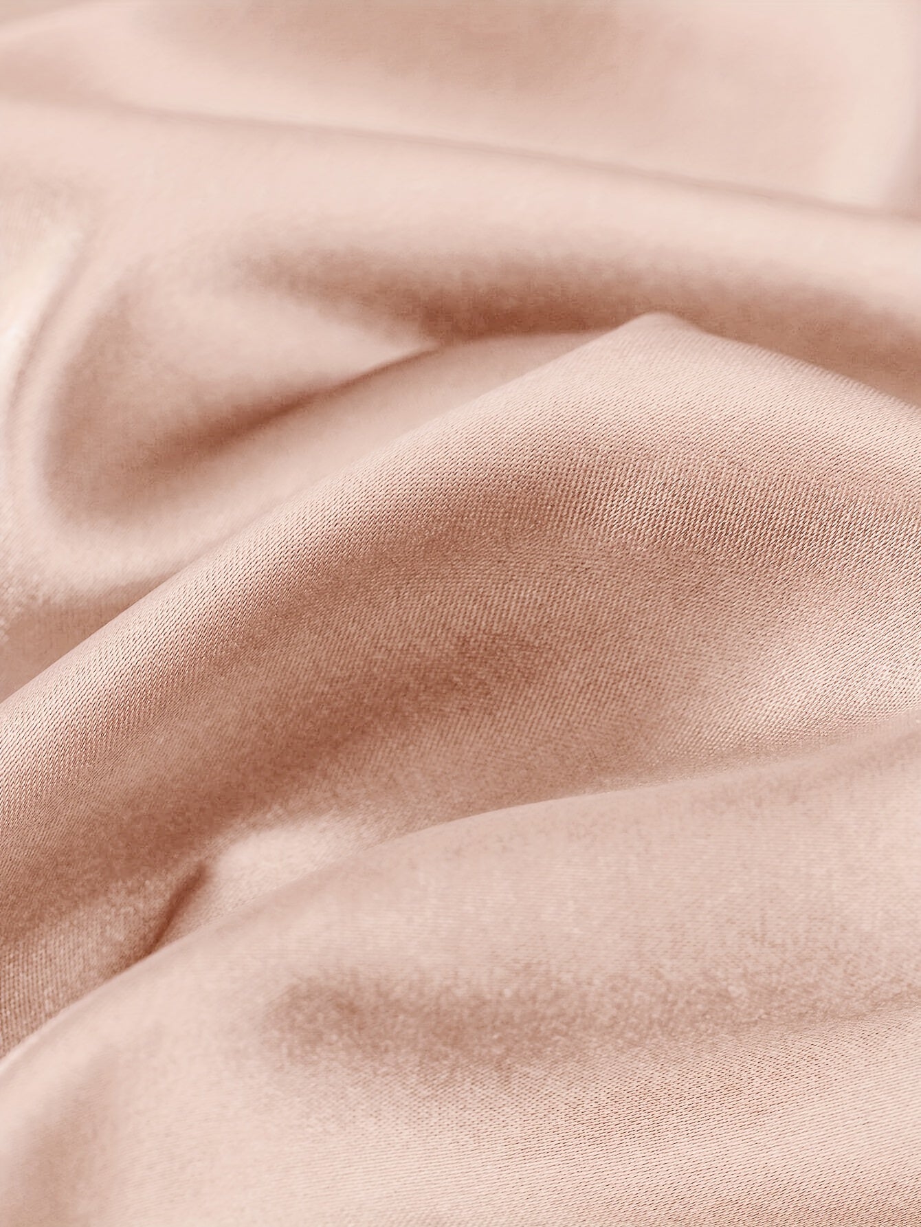 3pcs Women'S Satin Pajama Set - Casual Solid Color Long Sleeve Shirt & Elastic Waist Pants, Lapel Collar, Button Detail, Fall/Winter Sleepwear