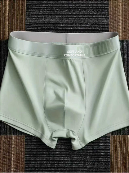 6pcs/3pcs Men'S Underwear, Men'S Shorts, Comfortable And Breathable, Soft And Cozy, Stylish Casual Design, Suitable For Daily Wear At Home (Randomly Send Colors)