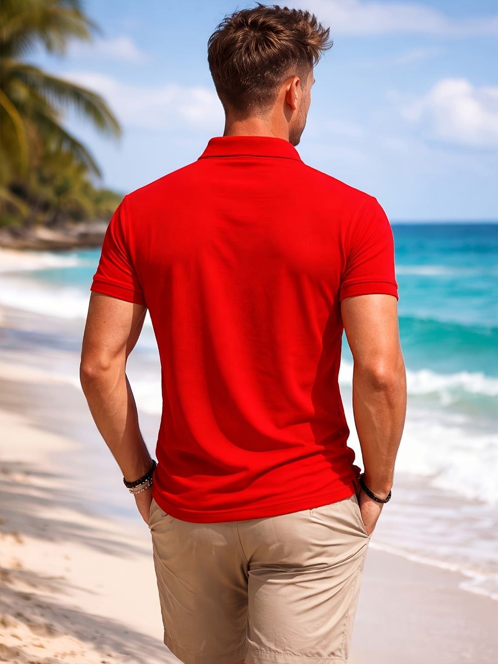 Men's Performance Shirt - Collared Short Sleeve 196389