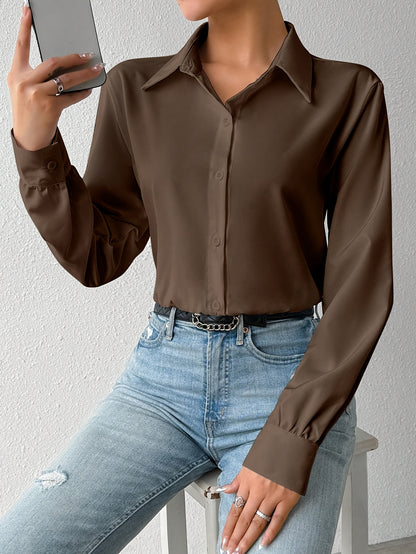 2pcs Women's Long-Sleeve Shirt Bodysuit