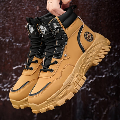 Men's Sneakers - Non-Slip Sole Platform Sole for Everyday Wear