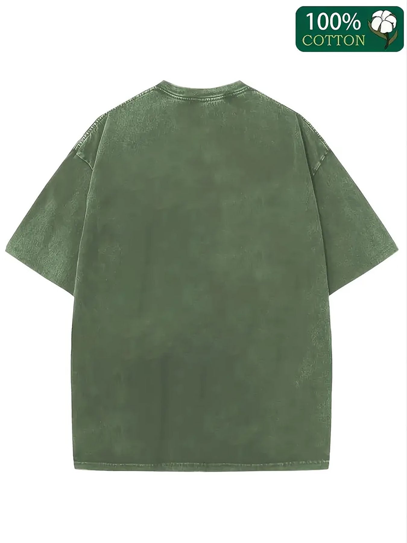 Spring And Summer Racing Pattern Men'S T-Shirt Top, Micro Elastic Fit, Washed with Water to Make Old, Breathable Black Round Neck Short Sleeved T-Shirt, Daily Casual Street T-Shirt Top
