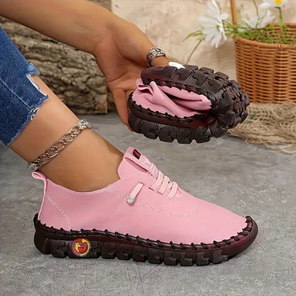 Ladies Handmade Breathable Oxford Shoes - Lightweight Lace-up Walking Shoes, Anti-slip Soles, Decorated with Tassels - Cas Low-top Design In Beige Brown, Suitable for Daily Wear All Year Round, High-quality Craftsmanship, Ladies Shoes, Women Shoes